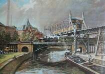 Gemälde,Maler:S.Grunack 1910
Berlin,Landwehrkanal  Die fünf Ebenen  Ich habe leider nur eine Copie,nicht das Original