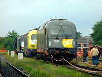 1216 050 (Weltrekordlok), ES 64 P 001, E 189 929 und 10 001 am 30.06.2007 anl�sslich der 25 Jahrfeier der IGE in Hersbruck r.d.P.