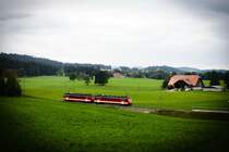 Extrazug Chemins de fer du jura chant du gros 2019-> Photo prise le 6 septembre 2019