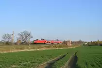 RE 16330 Halle(Saale) Hbf - Magdeburg Hbf am 16.04.2019 bei Wulfen(Anh)