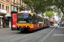 VBK - Verkehrsbetriebe Karlsruhe. S-Bahnimpressionen vom 13. September 2019.
Foto: Walter Ruetsch