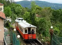 Zahnradbahn Sassi - Superga in Turin.
Impressionen vom 26. April 2019.
Foto: Walter Ruetsch