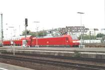 146 026 mit dem NRW-Express Aachen-Hamm in D�sseldorf Hbf.