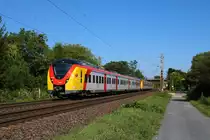 HLB Alstom Coradia Continental ET 343 am 23.08.19 in Maintal Ost 