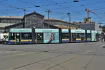 Strassenbahn Turin.
Mit verschiedenen Triebwagen in Torino unterwegs am 27. April 2019.
Foto: Walter Ruetsch