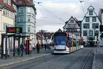 Strassenbahn Erfurt.
Mit verschiedenen Strassenbahntypen unterwegs am 18. September 2019.
Die  TATRAS  konnte ich nur noch auf der Stadtrundfahrt erleben.
Foto: Walter Ruetsch  