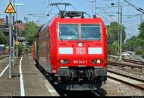 Gemischter Gz mit 185 041-1 DB durchfährt den Bahnhof Ludwigsburg auf Gleis 4 Richtung Kornwestheim.
(Neubearbeitung)
[30.7.2019 | 12:36 Uhr]