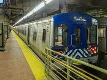 Metro North Railroad in New York Grand Central Terminal, 14.09.2019.