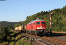 232 569-4 mit dem EZ 45367 (Nürnberg Rbf-Cheb) in Nabburg 4.9.19