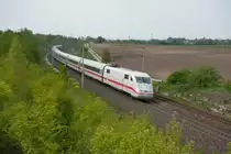 401 041  Memmingen  als ICE 789 von Hamburg-Altona nach München Hbf bei Markt Einersheim, 02.05.2019