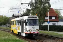 Strassenbahn Gera.
Impressionen vom 19. September 2019.
Foto: Walter Ruetsch