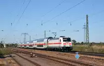146 577 führte am 22.09.19 den IC 1945 nach Dresden durch Weissig.