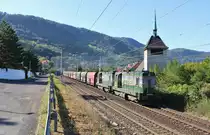 742 205-8 und 742 515-0 zu sehen mit einem Kohlenzug am 21.09.19 in Vanov.