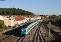 223 071 mit dem ALX79875 (München Hbf-Hof Hbf) in Schwandorf 4.9.19