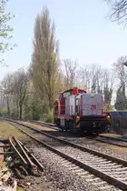 Dortmunder Eisenbahn 26 // Dortmund; Bahnübergang Lindenhorster Straße // 20. April 2015