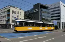 GT4 Wagen 10 am 21.04.18 in der Olgastraße in Ulm