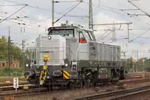 Vossloh DE 18 (4185 013-4) unterwegs für RheinCargo in Oberhausen-West 5.10.2019