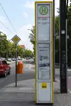 BERLIN, 22.06.2019, Haltestelle Bernhard-Bästlein-Straße (MetroTram8 und Tram21)