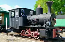 31. Mai 2017, im Schmalspurbahnmuseum in Greifenberg steht auch die Lok Ty-9785, O&K 1921/9785 Cn2t; Zuckerfabrik Sabbowitz (ex 780 mm) -> Zuckerfabrik Gryfice.