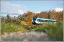 FREIE FAHRT ,... Kündigt das Vorsignal dem TFZF von GTW 08 an . 
7.11.2019