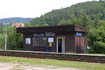 Haltestelle Borac am 24.August 2019.