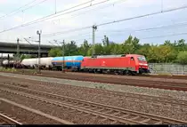 Kesselzug mit 152 086-5 DB durchfährt, kommend von Hamburg-Wilhelmsburg, den Bahnhof Hamburg-Harburg auf Gleis 9.
Aufgenommen von Bahnsteig 5/6.
[5.8.2019 | 16:50 Uhr]