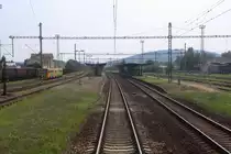 Bahnhof Tisnov am 24.August 2019.