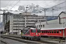 Ge 4/4 II 620  Zernez  in Landquart. (12.11.2019)