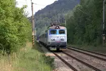 CD 242 209-5 fährt am 24.August 2019 mit dem Os 4912 (Vranovice - Zd'ar nad Sazavou) in die Haltestelle Dolni Loucky ein.