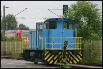 Die Werklok der Südwestdeutsche Salzwerke AG, Werk Kochendorf, war am 8.7.2006 im Einsatz zu beobachten. Es handelt sich um eine Kaelble und Gmeinder Diesellok.