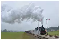 ÖGEG 657.2770 von Braunau nach Munderfing am 19.10.2019 als SLGAG 93878 bei der Einfahrt in Munderfing.