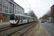 ÜSTRA Hannover Düwag TW6000 Wagen 6219 am 15.11.19 in Hannover