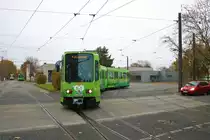 ÜSTRA Hannover Düwag TW6000 Wagen 6196 am 15.11.19 in Hannover als Fahrschule