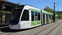 Straßenbahn CAF Urbos Nr. 312 - Aufgenommen am 02.06.2019