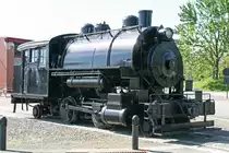 1911 Vulcan 2-4-2T No. 7  Berlin Mills Railway . Aufgenommen am 21. Mai 2018 in der Steamtown in Scranton, Pennsylvania / USA.
