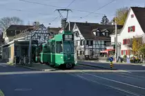Basler Verkehrs-Betriebe BVB.
Strassenbahnimpressionen in Allschwil vom 22. November 2019.
Foto: Walter Ruetsch