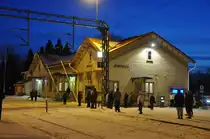 Bahnhof von Joensuu  18.2.2017