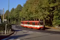 Essen 5124, Margarethenhöhe, Sommerburgstraße, 29.10.1991.