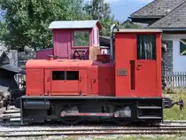 Die Diesellokomotive  Braubach  wurde 1963 bei Spoorijezer (Delft) gebaut. (Mauterndorf, August 2019)