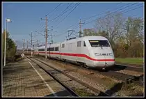 ICE 410 102 als Überstellfahrt in Böheimkirchen am 6.11.2019.