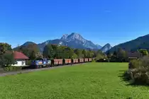 1063 039 mit einem Erzzug am 30.09.2018 bei Admont.