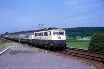 111 034  bei Vaihingen ( Enz )  30.06.90