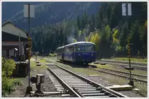 5081.562 und 563 bei der Ausfahrt aus dem Bahnhof Präbichl am 13.10.2019.