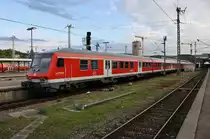 RB19141 von Neckarsulm fährt am 29.05.2019 in den Stuttgarter Hauptbahnhof ein. Zuglok war 147 019.