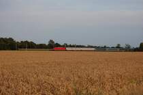 EC 170 am 08.07.2007 nach Berlin unterwegs, bei Gro�enhain.