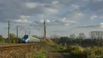 Pendolino ED250-020 in Goczałkowice Zdrój(Bad Gottschalkowitz) am 23.10.20.