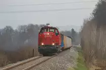 13.12.2019.
DH 1700.1 auf der Rückreise nach Graz mit Ihrem Güterzug bei St. Martin im Sulmtal Bergla