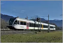 S12 nach Sargans mit 526 762-0 bei Maienfeld. (31.12.2019)
