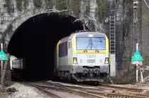SNCB 1807 // Verviers (aufgenommen von einer öffentlichen Straße) // 6. Februar 2014

