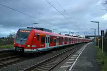 DB Regio Hessen S-Bahn Rhein Main 423 887-9 + 423 xxx-x am 04.01.20 in Frankfurt Berkersheim 